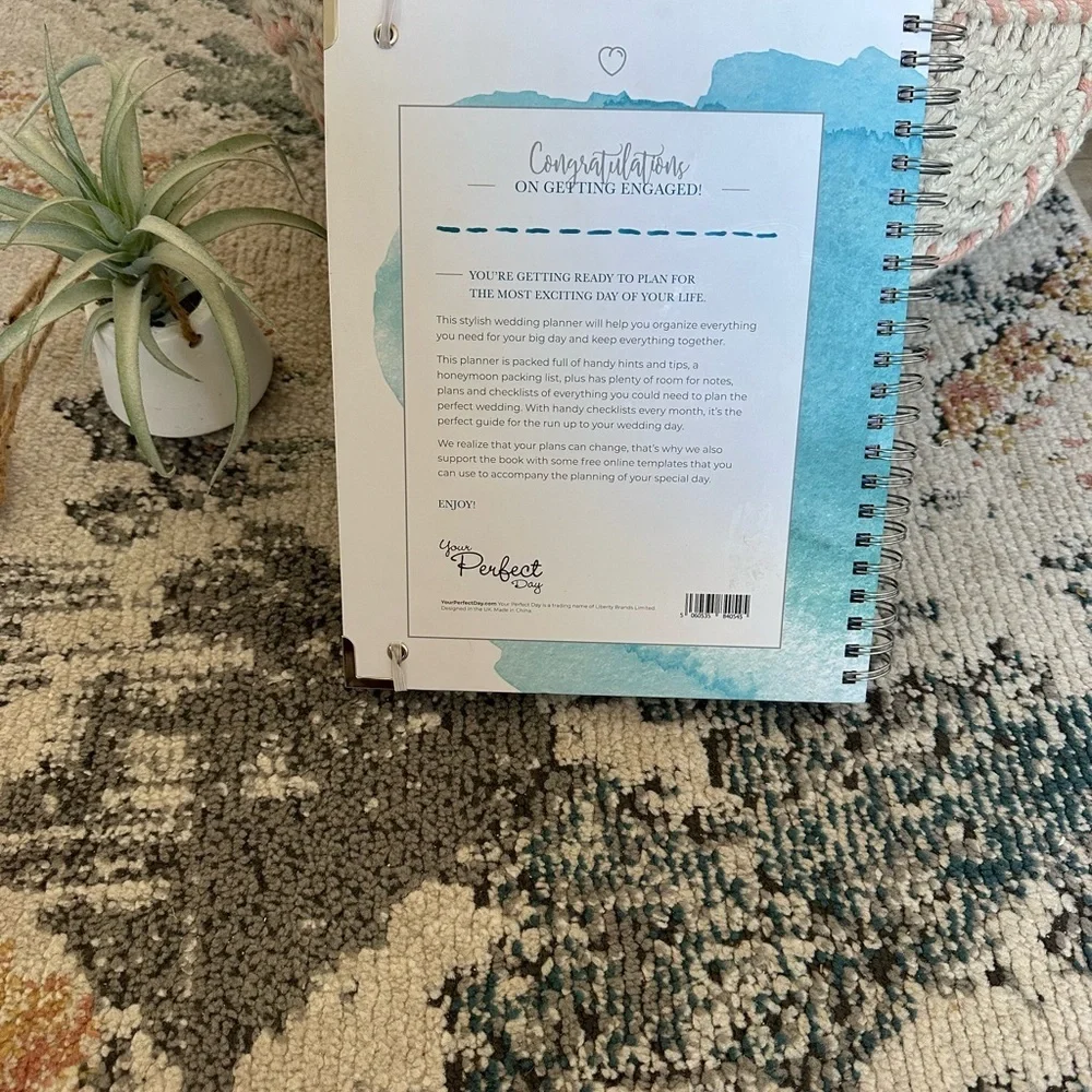 Wedding Planner Notebook - Blue, New, The Complete Wedding Planner
